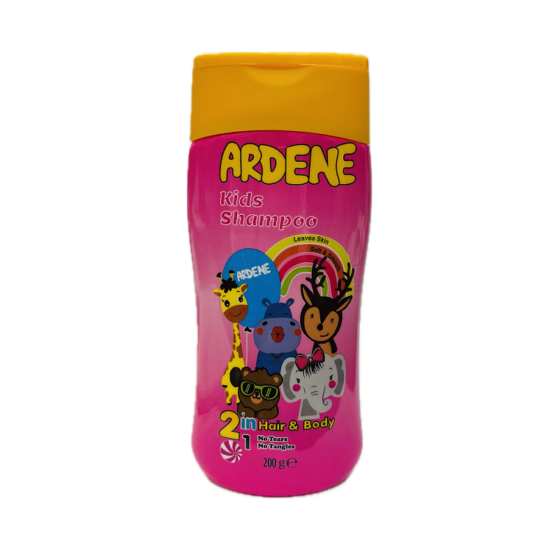 شامپو سروبدن بچه دخترانه آردن