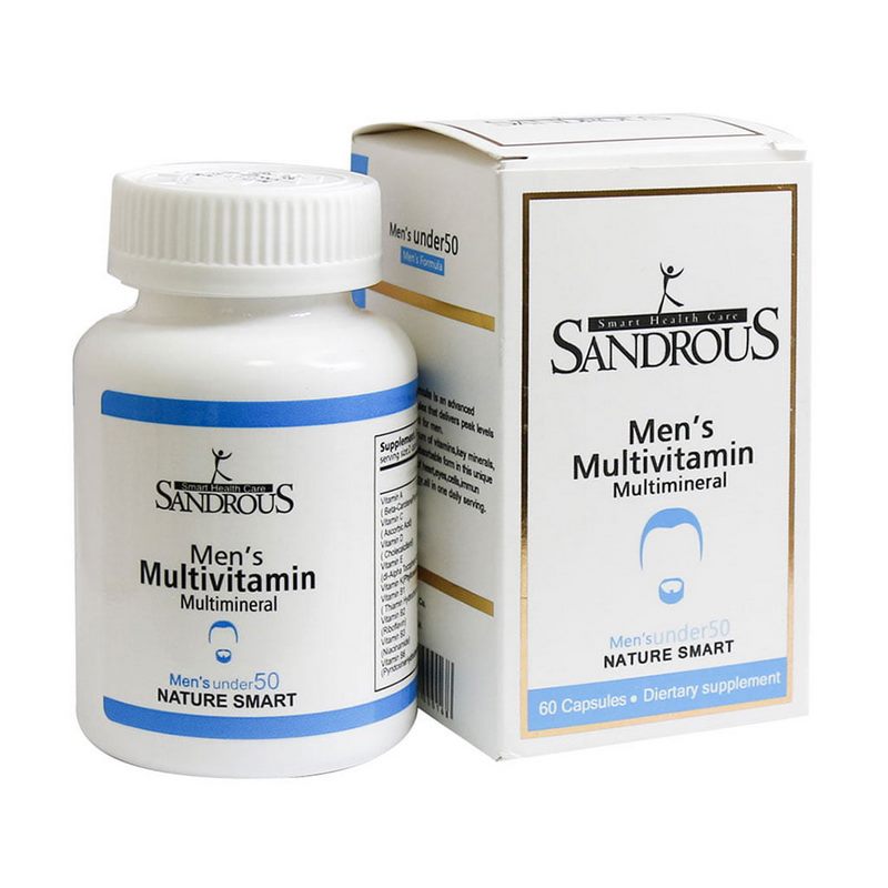 کپسول مولتی ویتامین سندروس آقایان زیر 50 سال