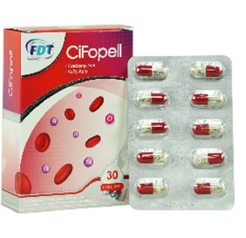 کپسول آهن + اسید فولیک سی فوپل 
