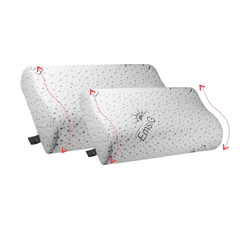 بالش طبی مموری فوم مدل PL102-M امسیگ (سایز متوسط) 