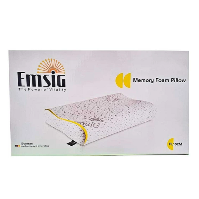 بالش طبی مموری فوم مدل PL102-M امسیگ (سایز متوسط) 