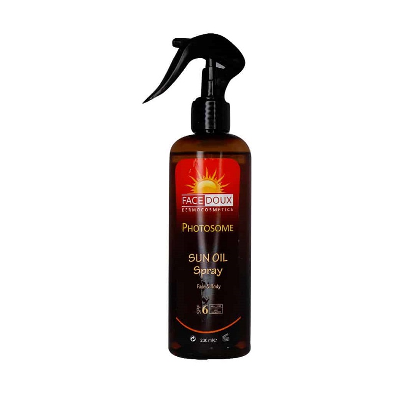 اسپری روغن آفتاب SPF6 فوتوزوم فیس دوکس