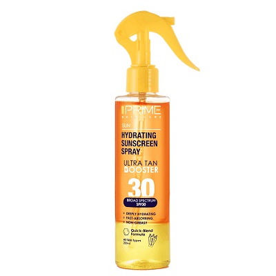 اسپری ضدآفتاب آبرسان دو فاز SPF 30 مناسب انواع پوست پرایم 