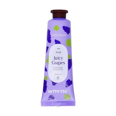 کرم مرطوب کننده دست حاوی روغن هسته انگور Juicy Grapes ویت یو